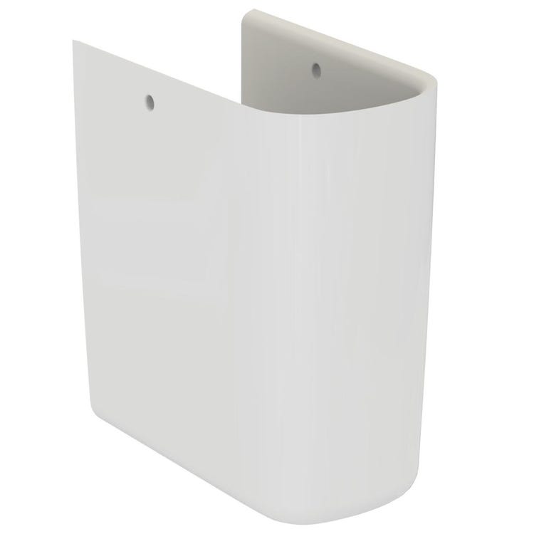 Ideal Standard Halb-Säule für Waschbecken, Farbe Seidenweiß, mattes Finish TESI T3518V1