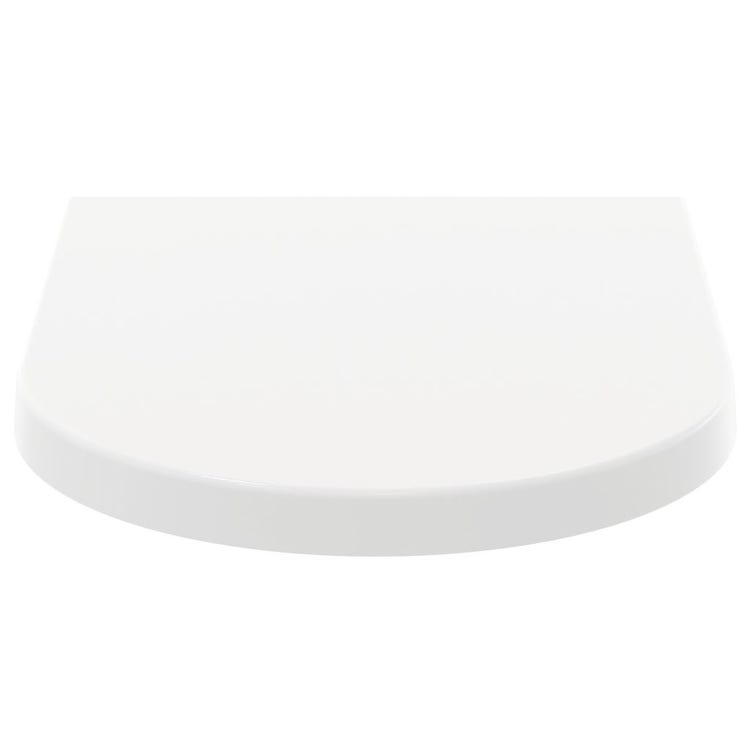 Ideal Standard Slim-Sitz für Blend Curve WC, ohne Soft-Close und Schnellverschluss, Farbe Seidenweiß, matte Oberfläche T3761V1
