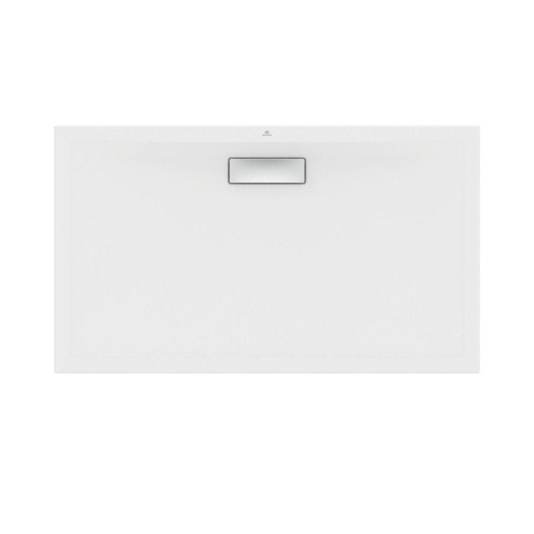 Ideal Standard Rechteckige Duschwanne L. 120 T. 70 cm, aus Acryl, Weiß, glänzende Oberfläche ULTRAFLAT NEW T447601