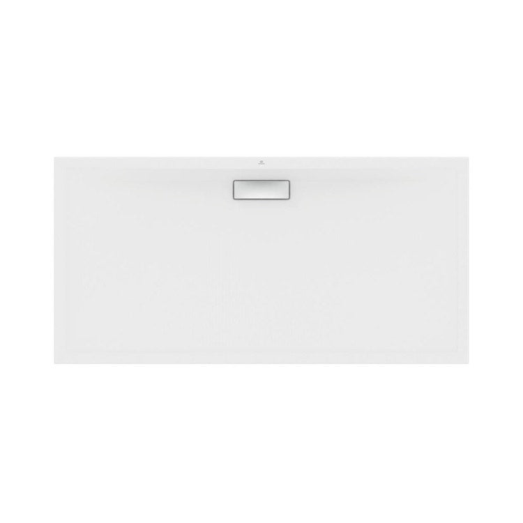 Ideal Standard Rechteckige Duschwanne L. 160 T. 80 cm, aus Acryl, Weiß, glänzende Oberfläche ULTRAFLAT NEW T447101