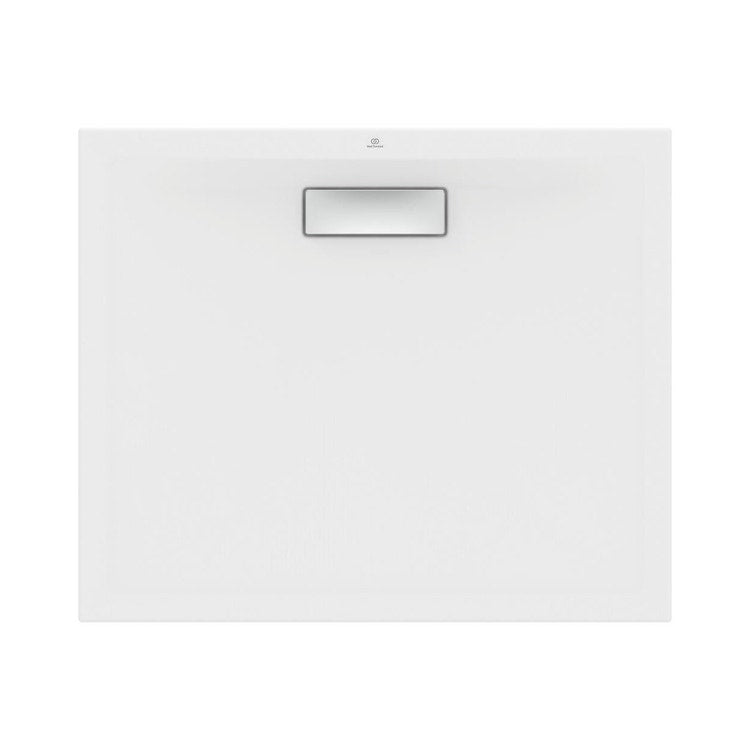 Ideal Standard Rechteckige Duschwanne L. 90 T. 75 cm, aus Acryl, Weiß, glänzende Oberfläche ULTRAFLAT NEW T448001