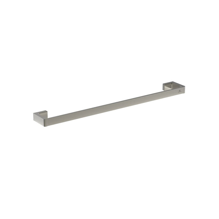 Ideal Standard Quadratische Handtuchstange L. 60 cm, Silber Storm Oberfläche CONCA T4498GN