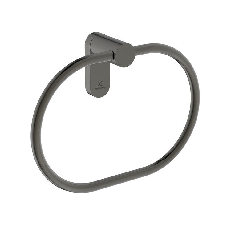 Ideal Standard Handtuchring-Rücklaufverschraubung, Oberfläche Magnetic Grey CONCA T4503A5