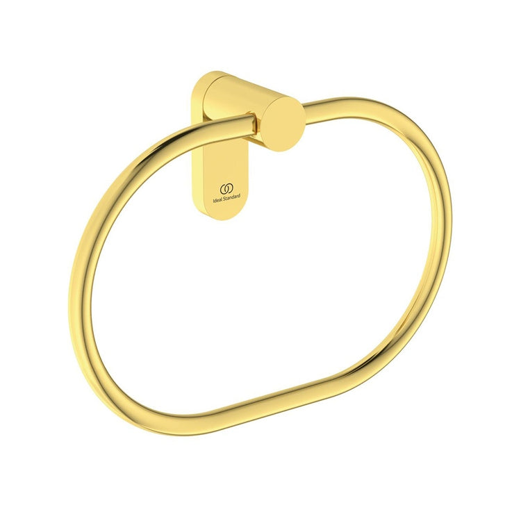 Ideal Standard Handtuchring-Rücklaufverschraubung, gebürstete Goldausführung CONCA T4503A2