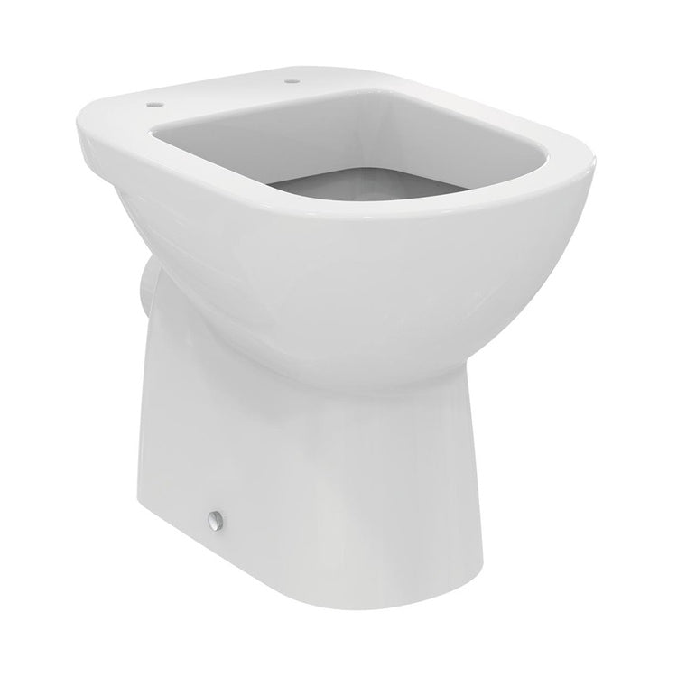 Ideal Standard I.Life WC bodenstehend, Wandablauf P, ohne Sitz, Weiß, glänzende Oberfläche T467301