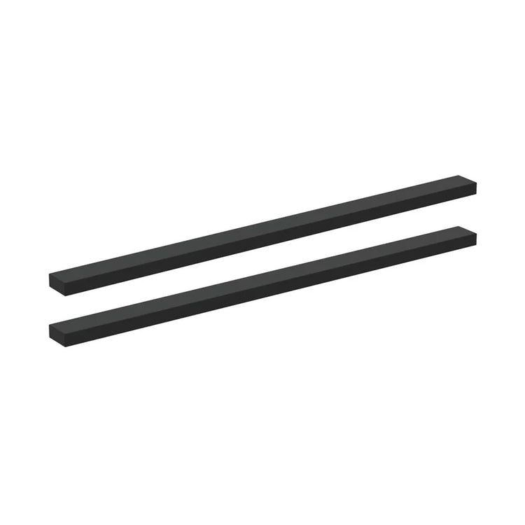 Ideal Standard Griff für Gehäuse L. 34 cm, 2 Stück, Farbe schwarze Seide, matte Oberfläche I.LIFE T5743XG