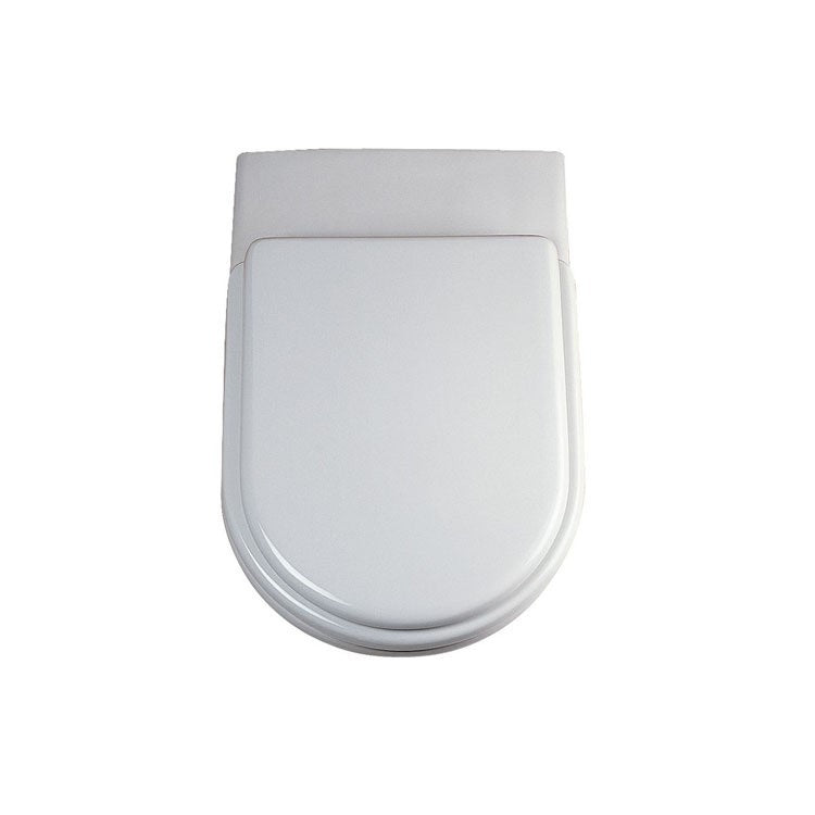 Ideal Standard Esedra Sitz aus duroplastischem Material für WC - Scharniere aus Edelstahl, weiß T627701