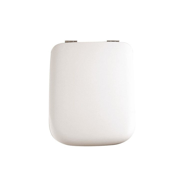 Ideal Standard Sitz aus Urea mit Scharnieren, Chromoberfläche, Weiß CONCA T637801