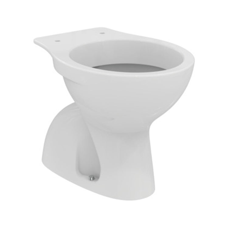 Ideal Standard Bodentoilette, mit universellem Bodenablauf, ohne Sitz, Weiß, glänzende Oberfläche EUROVIT W333201