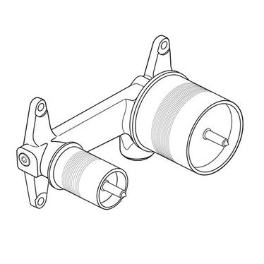 Ideal Standard Unterputzkörper für Wandmischer am Waschbecken, neutral A5948NU