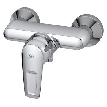 Ideal Standard Einhebel-Außenduschmischer, ohne Duschzubehör, Chromoberfläche CERAMIX BLUE B9493AA