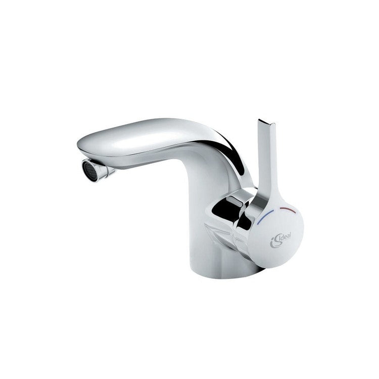Ideal Standard Einhebel-Bidetmischer, fester Auslauf, Chromoberfläche MELANGE A4268AA