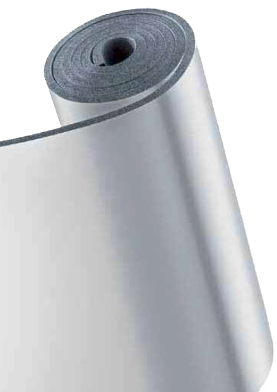K-Flex AL CLAD 32 mm – Kautschukdämmung für Lüftungskanäle, selbstklebend, außentauglich