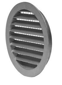Systemair IGC 125 – Wetterschutzgitter rund, Rohr 125 mm, Aluminium