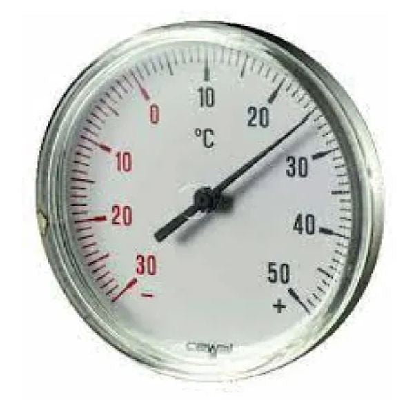 Imit Thermometer Körper Edelstahl Anschluss hinten 91628052