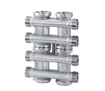 Arteclima Kollektor koplanar 3/4" 6+6 verchromt AC635346