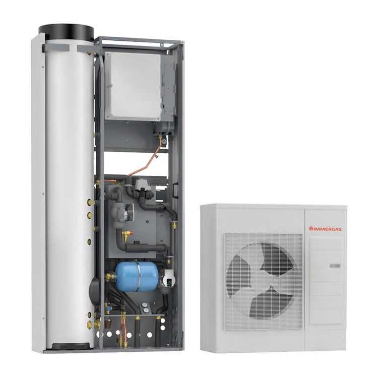 Immergas Einbau- oder Innenwärmepumpe TRIO PACK ELECTRIC 3.031714