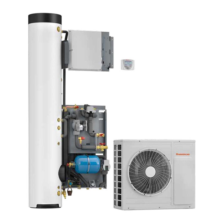 Immergas Einbau- oder Innenraum-Wasserwärmepumpe für Hybrid- oder Electric-Systeme TRIO HYDRO 3.032433