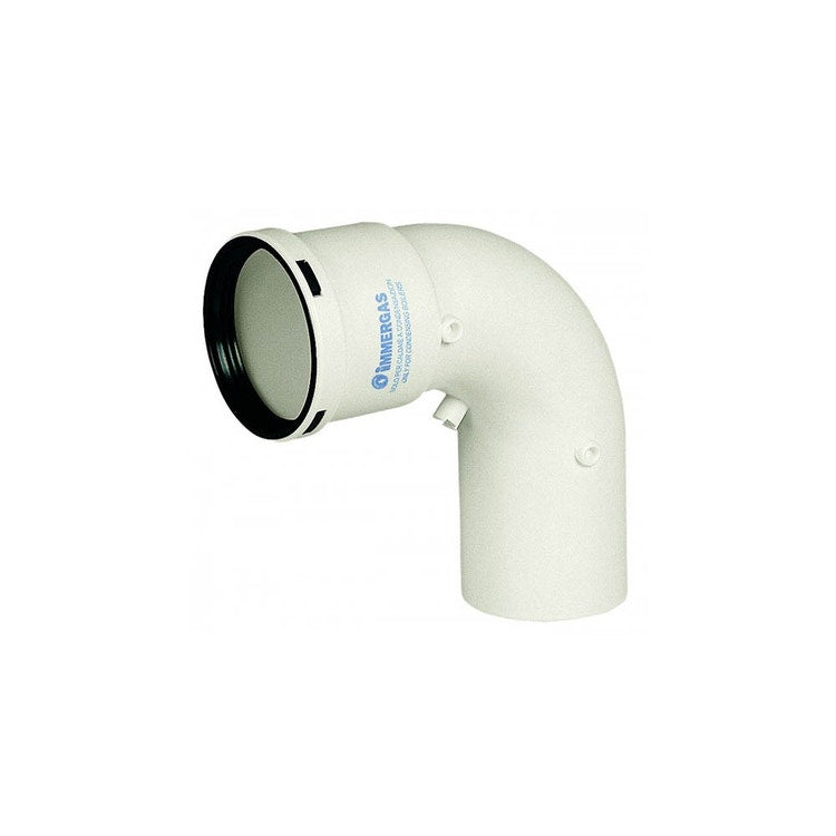 Immergas Bogen-Kit Ø60 bei 90° für Schachtung 3.013870