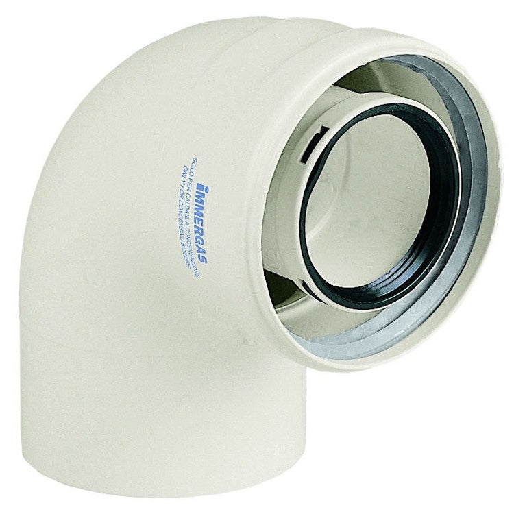 Immergas Kit Bogen 90ø Abgas koaxial 60/100 PPS 3.012093