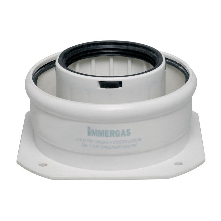 Immergas Kit Rohrflansch-Abgasadapter koaxial 60/100 PPS 3.012086