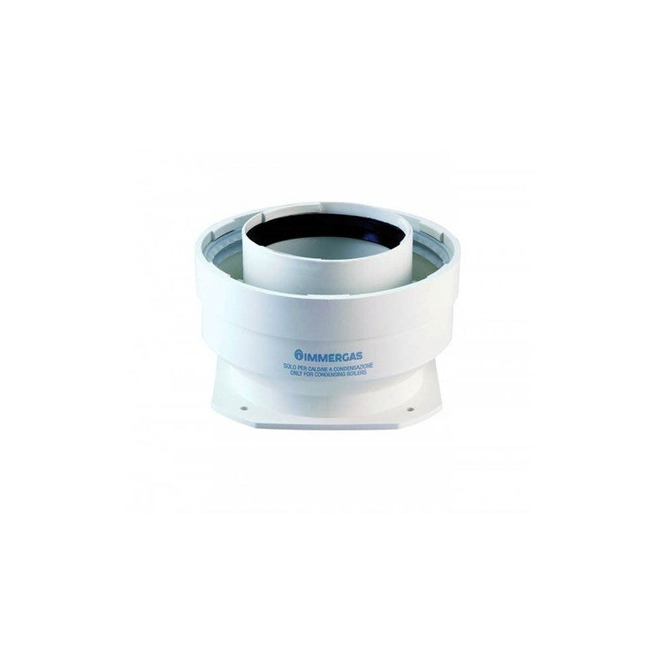 Immergas Flanschadapter-Kit Ø60/100 Anschluss Ø80/125 zur Verwendung mit konzentrischen Kits Ø80/125. 3.022990