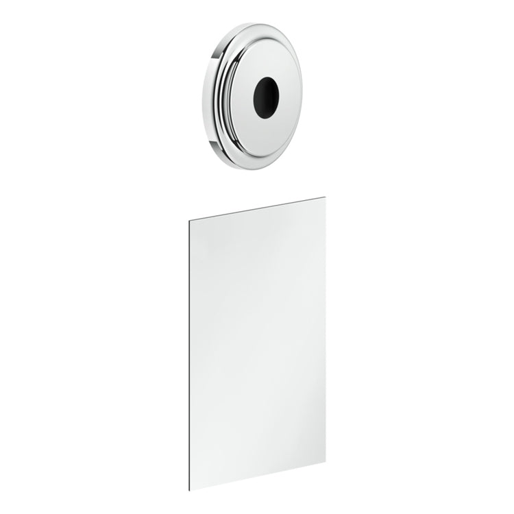Gessi Elektronische Wandfernbedienung, mit Gehäuse zur Regelung der Temperatur und Luftvolumenstrom, ohne Unterputzkörper, Chromoberfläche INCISO 58019#031