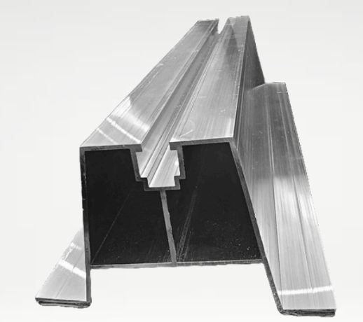 Z-ECO Inclined Trapezoid Rail Height=70mm L:400mm with EPDM (ZE-4-12-70400PE)