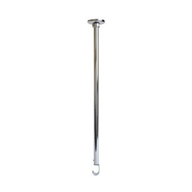 Inda Messinghalterung, für Deckenbrause, Durchmesser 2 cm, Chromfinish HOTELLERIE A01470CR