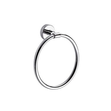 Inda Handtuchhalter mit Ring, Chromoberfläche GEALUNA A10160CR