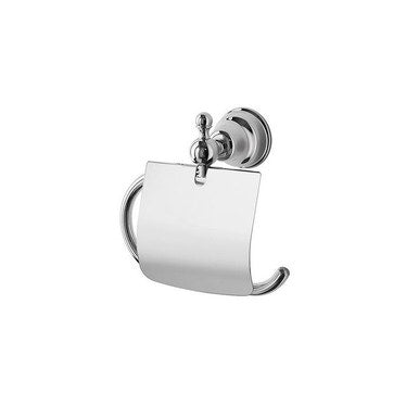 Inda Toilettenpapierhalter mit Deckel, Gold-Finish RAFFAELLA A3226ADR