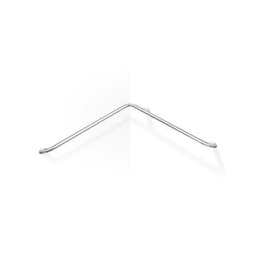 Inda Sicherheitsstütze rechts im Winkel 77 cm, Chromoberfläche COMFORT AH994ACR
