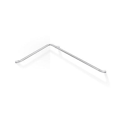 Inda Sicherheitsstütze rechts im Winkel L. 100 T. 66 cm, verchromt COMFORT AH994CCR