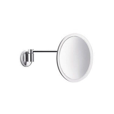 Inda Wandvergrößerungsspiegel, mit schwenkbarem Arm, Parabolendurchmesser 20 cm, Chromoberfläche MY MIRROR AV058ECR