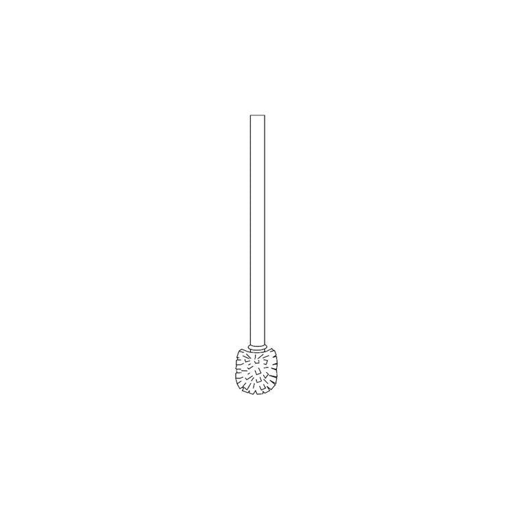 Inda Komplettgriff aus Messing, Chromoberfläche R07140