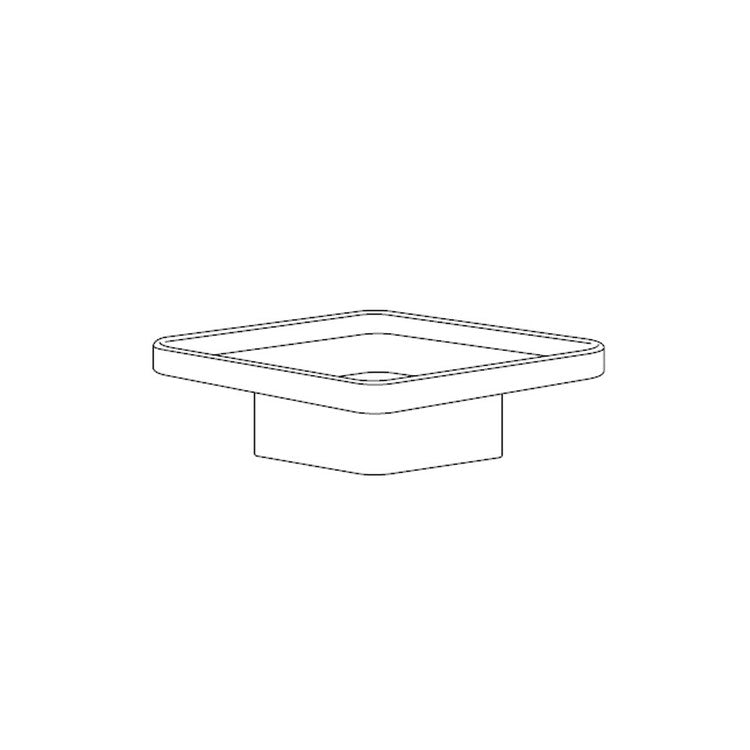 Inda Waschbecken aus satiniertem Glas R1811N