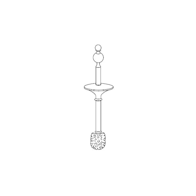 Inda Komplettgriff aus Messing, Chromoberfläche R37140