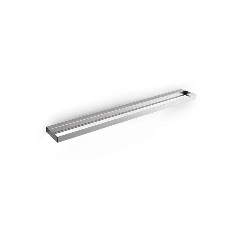 Inda Modulare Leiste L. 80 cm, mit LED-Licht zur Platzierung unter dem Spiegel, gebürstete Edelstahloberfläche INDISSIMA A8883HNS