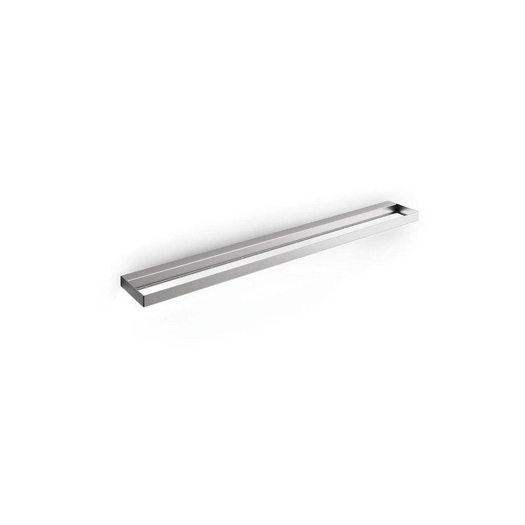 Inda Modulare Leiste L. 60 cm, mit LED-Licht zur Platzierung unter dem Spiegel, gebürstete Edelstahloberfläche INDISSIMA A8883GNS