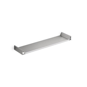 Inda Modul Niedriges Regal L. 20 cm, gebürstete Edelstahloberfläche INDISSIMA A8809NNS