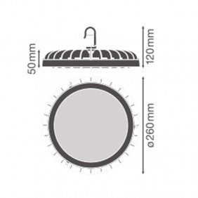 Osram Ledvance HBCOMP133840120 Industrie-LED-Strahler 133 W
