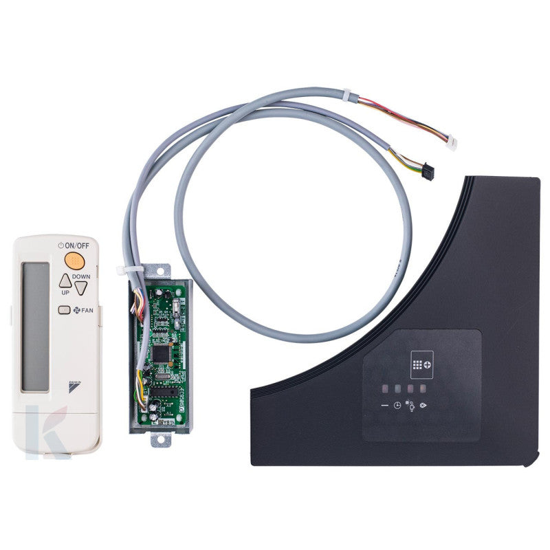 Solarics Daikin BRC7FA532FB – Infrav Command. Black Basic Panel