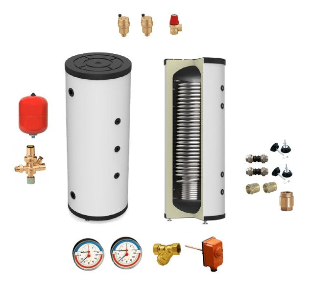Waternor Installationskit - Klimatisierungswärmepumpe + AQS200HYG