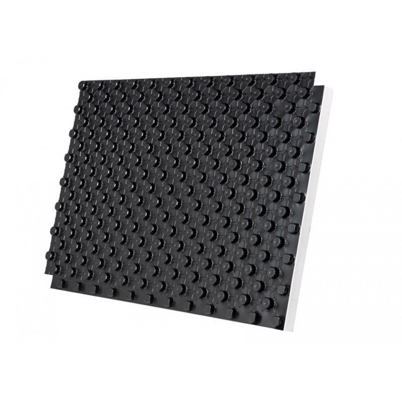 Solarics Waternor Hidroradi – Isolier- und Positionierungsplatte für hydraulische Fußbodenheizung (18,24 m² große Box)