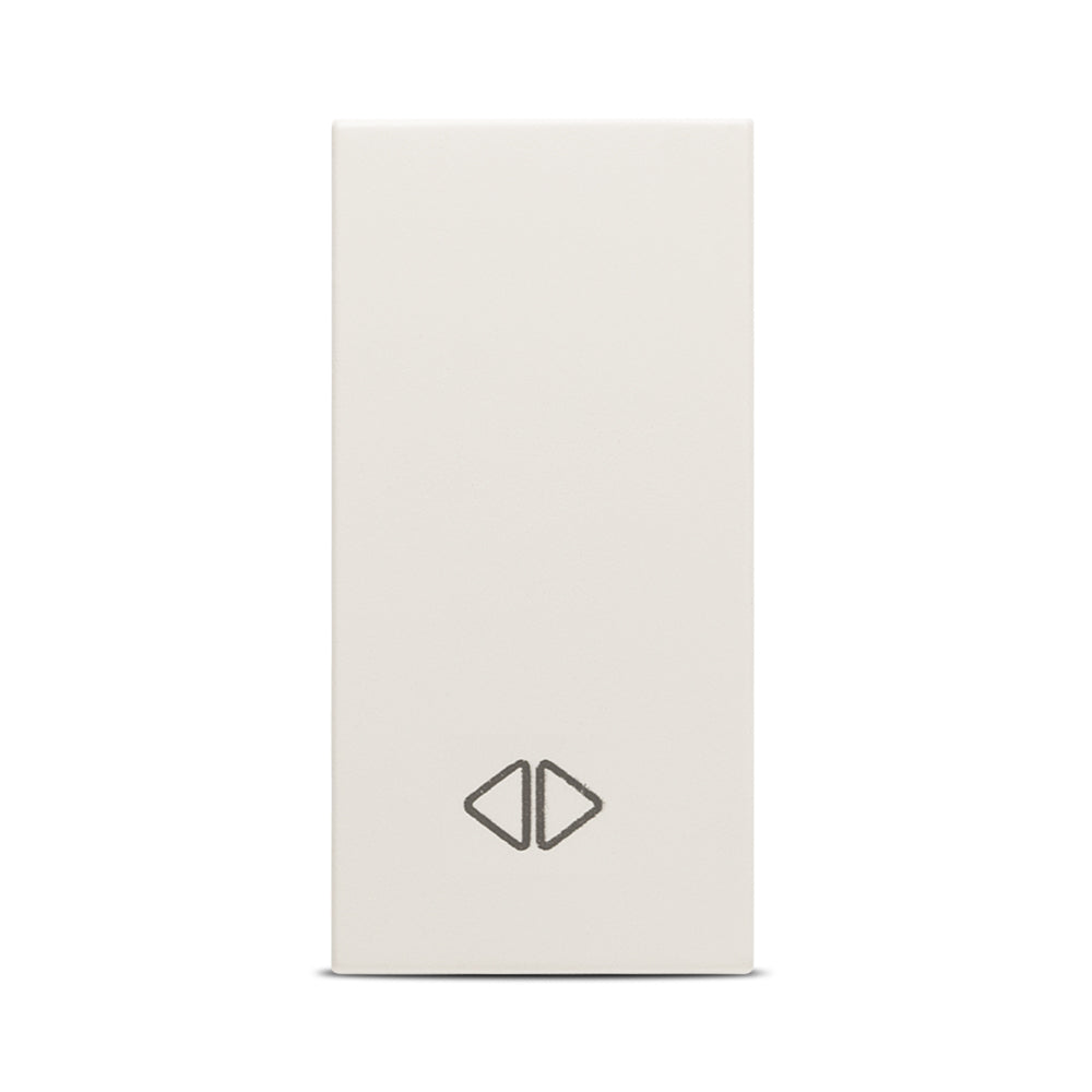 Elbi Moda Voice Kreuzschalter 10 A, 1 Modul, Unterputz, beige matt