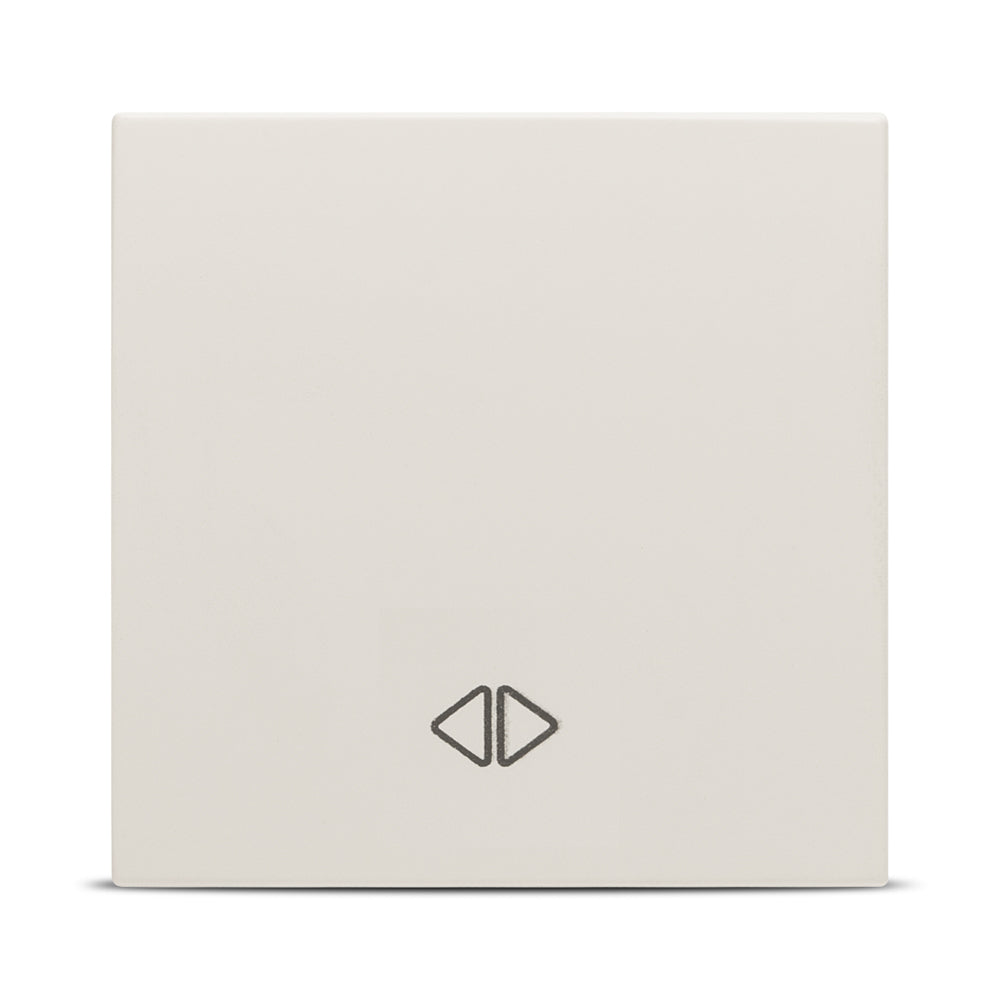 Elbi Moda Voice Kreuzschalter 10 A, 2 Module, Unterputz, beige matt