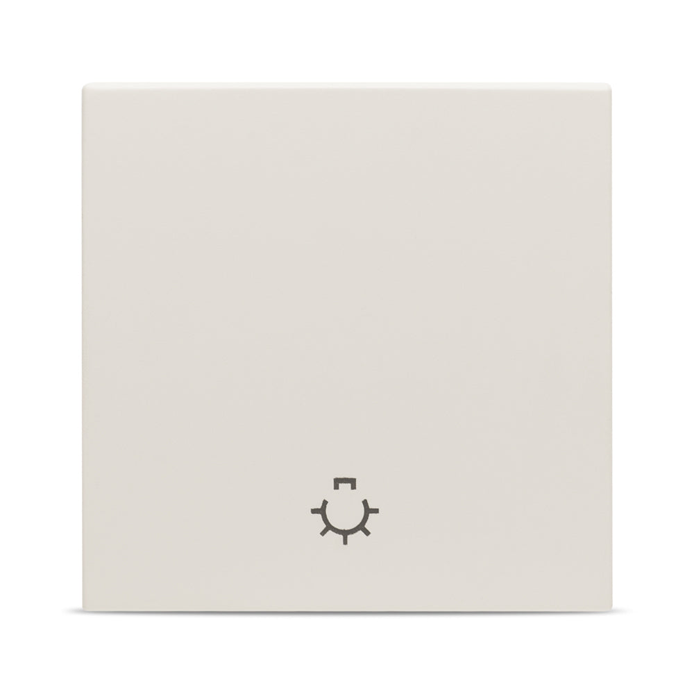 Elbi Moda Voice Taster 10 A, 2 Module, Unterputz, beige matt