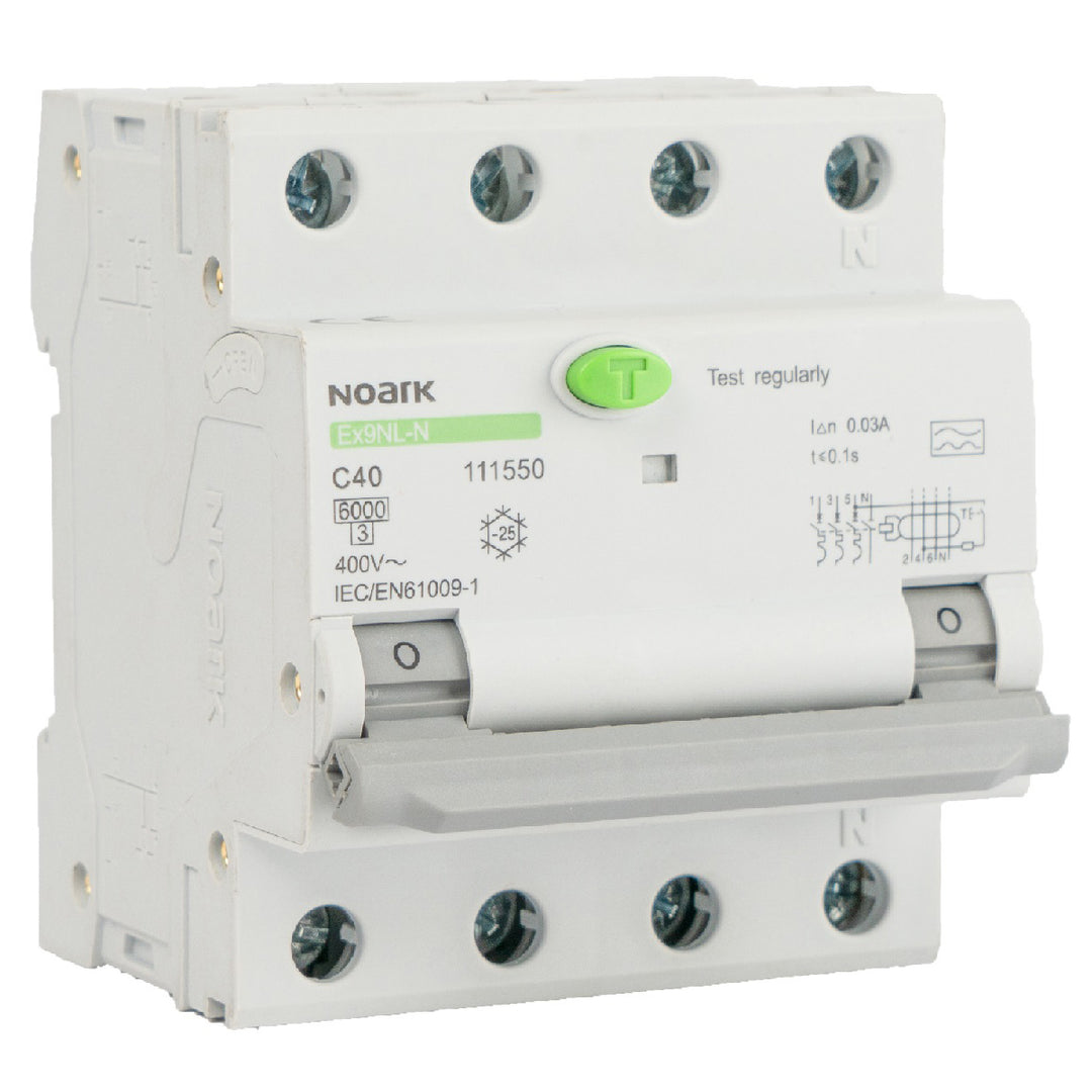 Noark FI/LS-Schalter Ex9NL-N 3P+N C16, 30 mA