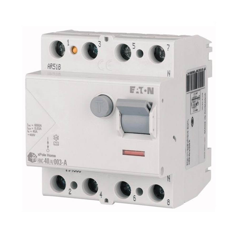 Eaton FI-Schutzschalter 4-polig 63 A, 30 mA, 6 kA