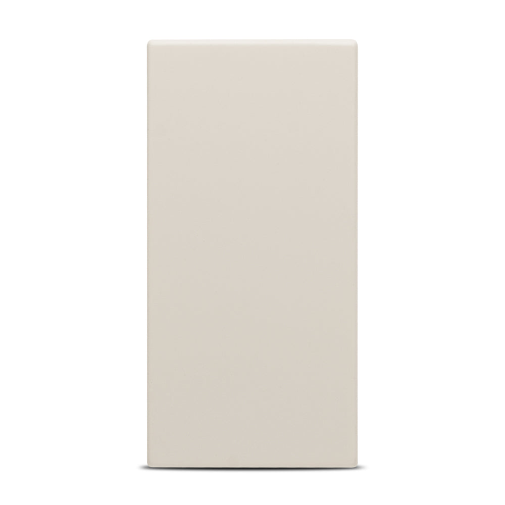 Elbi Moda Voice Ausschalter 10 A, 1 Modul, Unterputz, beige matt